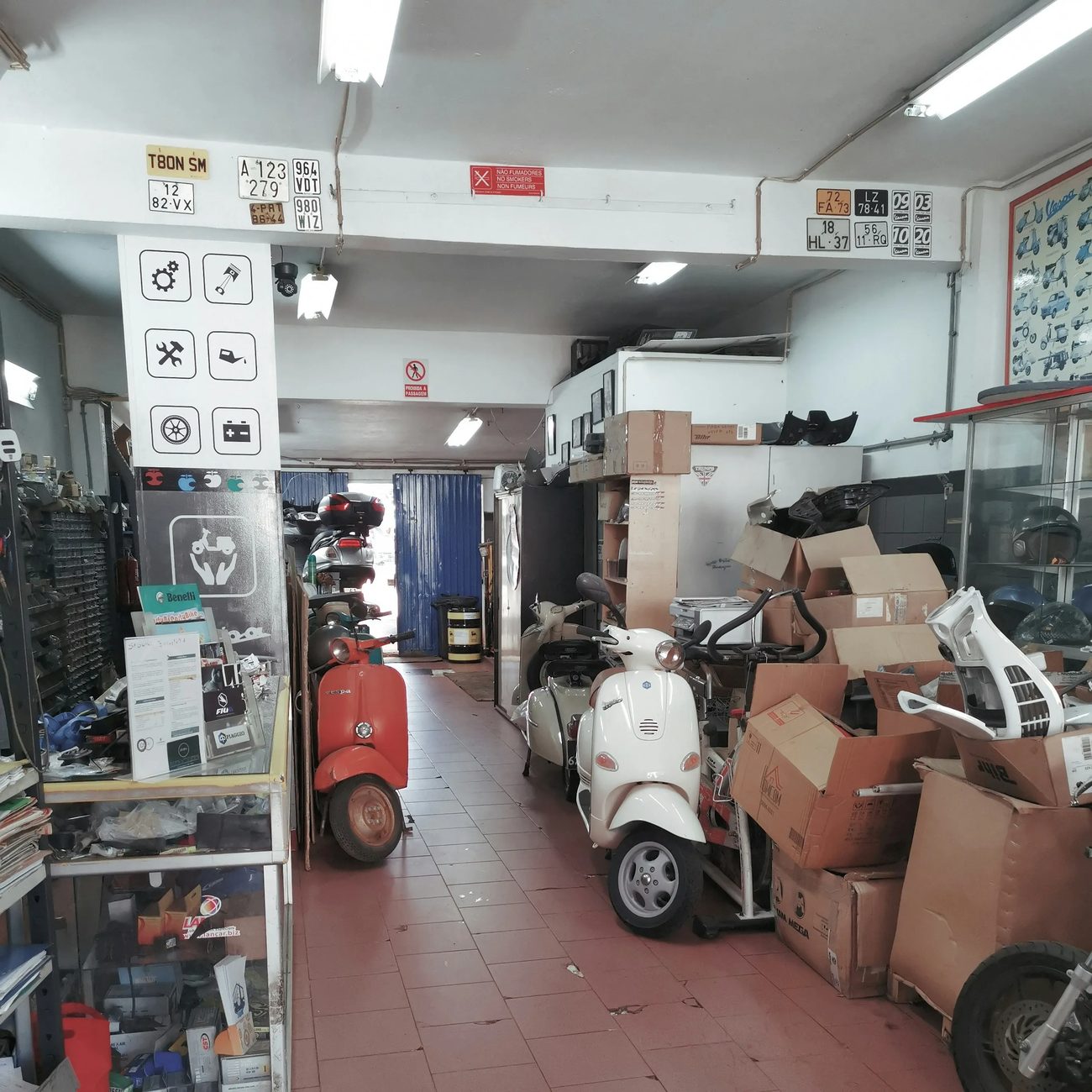 Fahrzeug in der Meisterwerkstatt